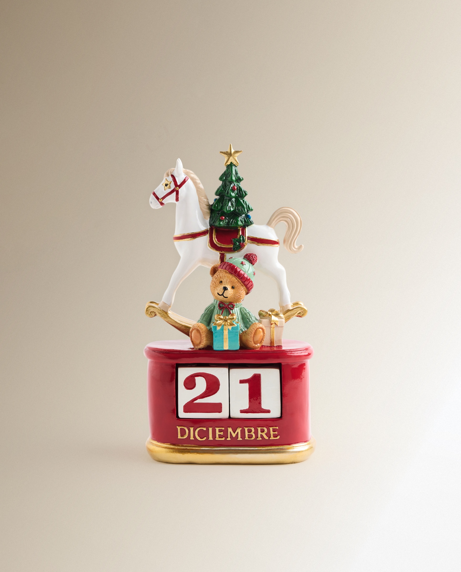 Calendario de adviento Osito Navidad - Multicolor Multicolor-1