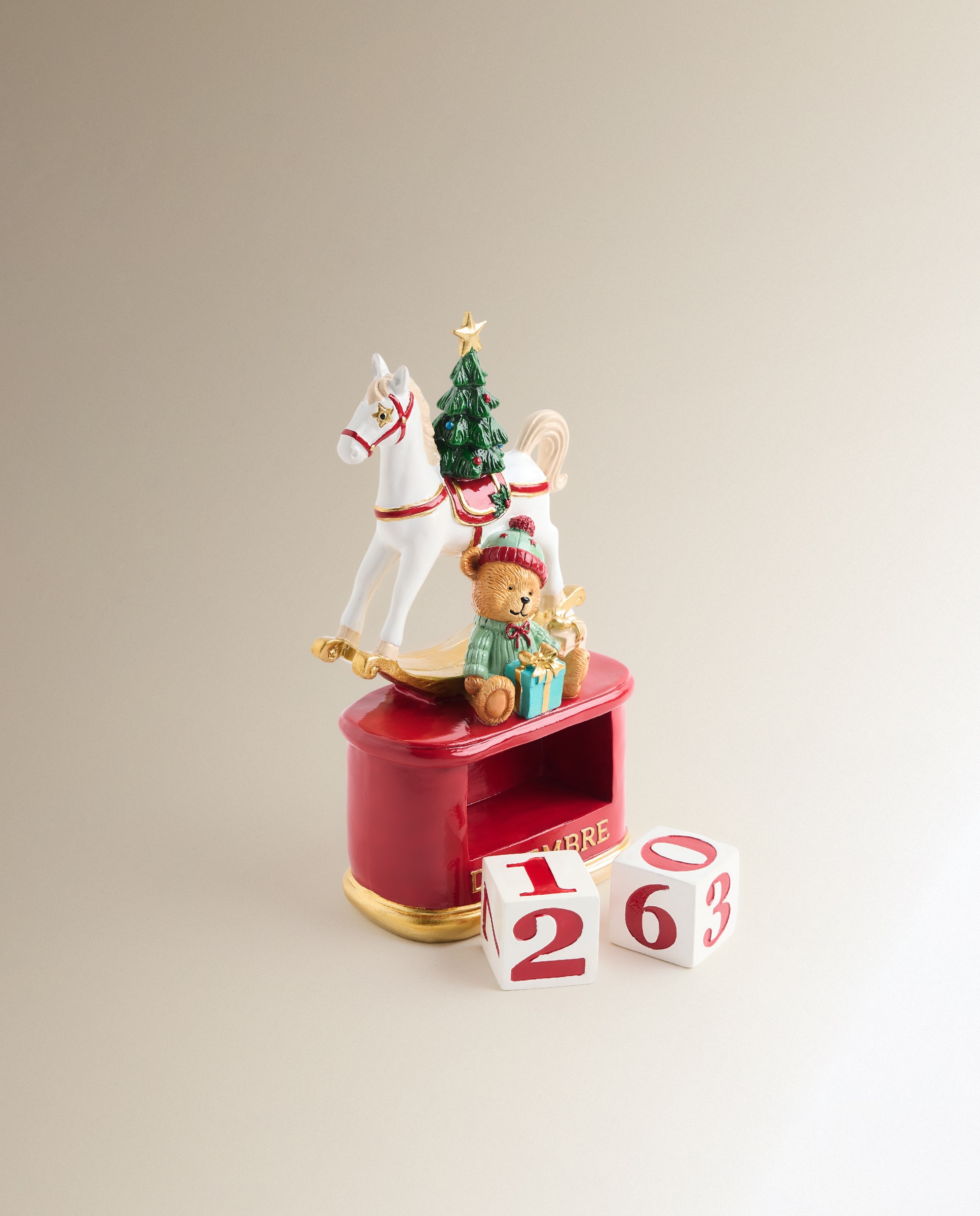 Calendario de adviento Osito Navidad - Multicolor Multicolor-2