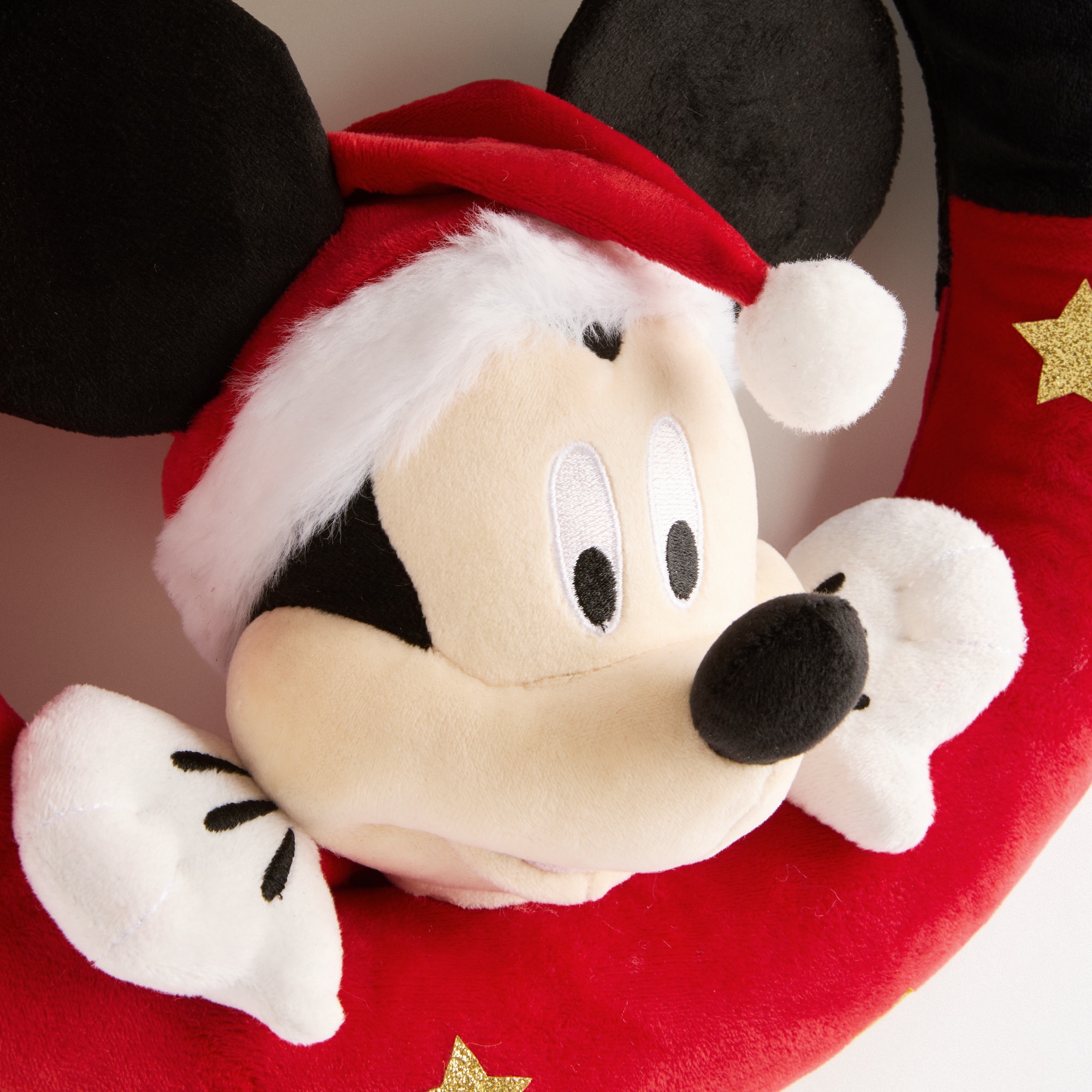 Corona de Mickey Mouse Disney Navidad - Rojo Rojo-3