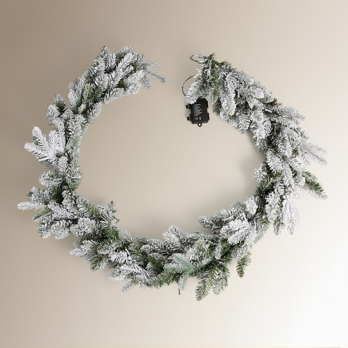 Guirnalda Nevada con 60 luces LED Navidad El Corte Inglés Blanco-2