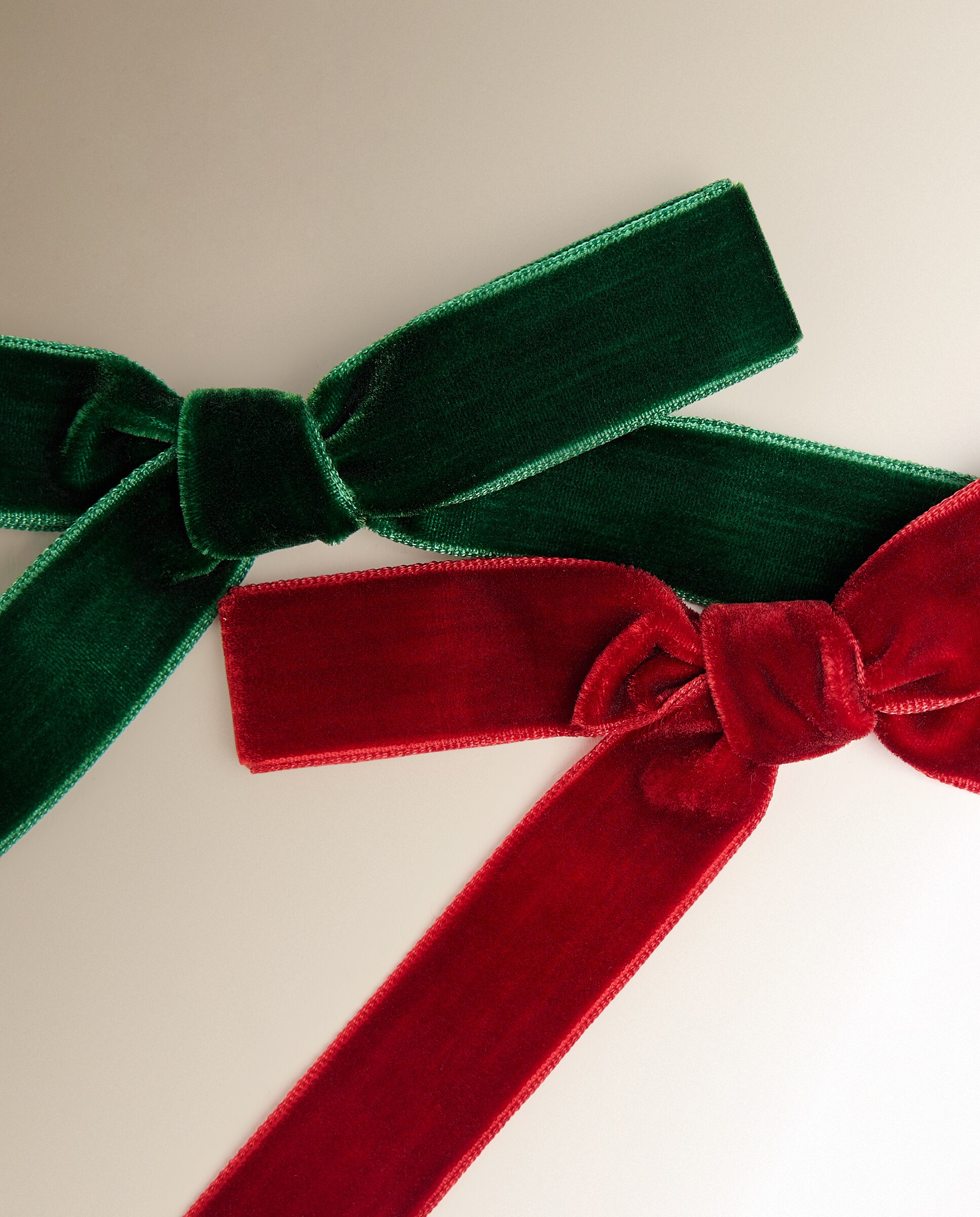 Imagen 5 de Set de 10 pinzas decorativas Lazos Navidad - Verde Verde