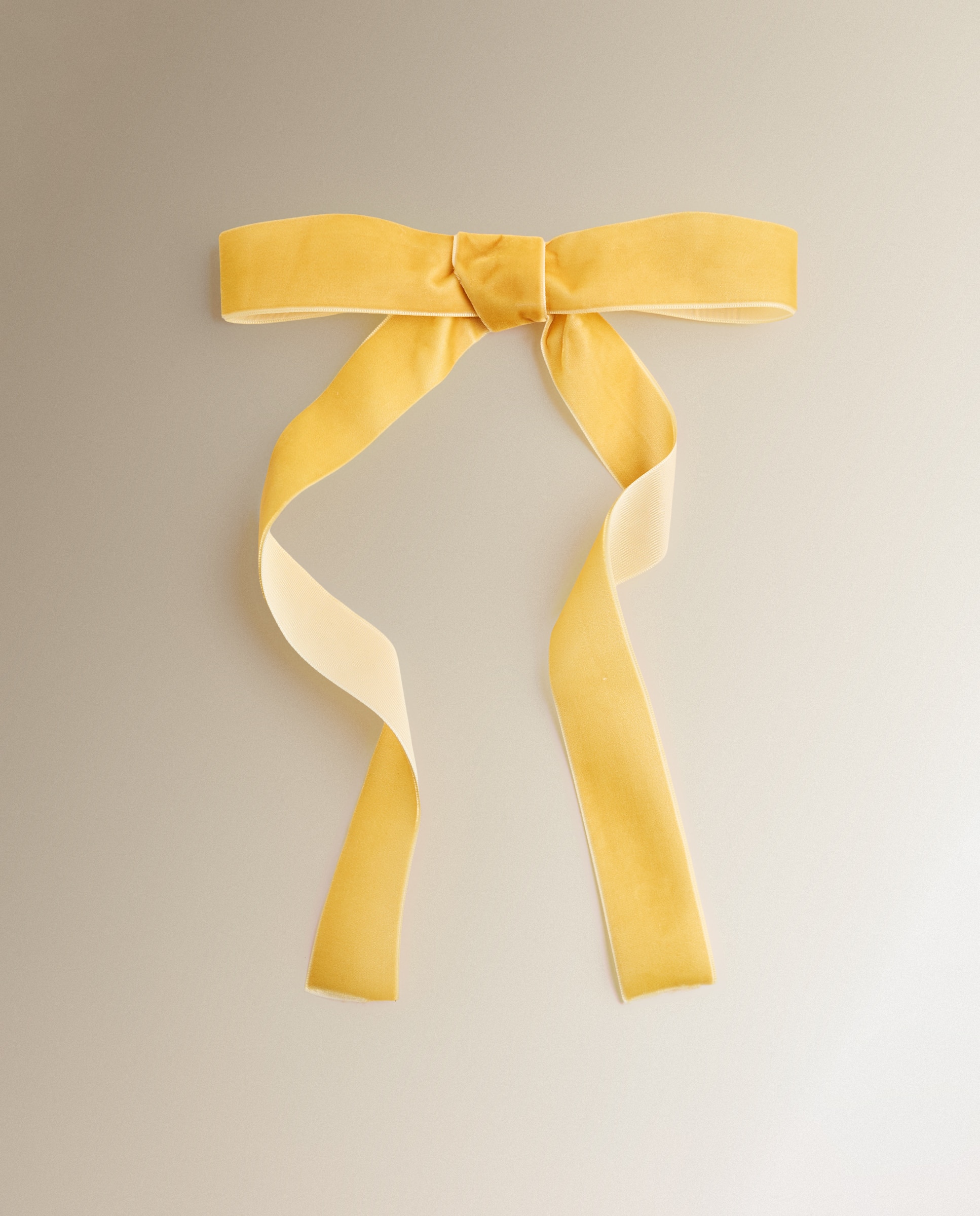 Imagen 1 de Set de 4 pinzas decorativas Lazos Navidad Amarillo