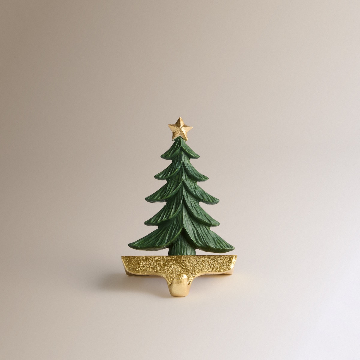 Soporte para calcetín Árbol Navidad El Corte Inglés Verde-1