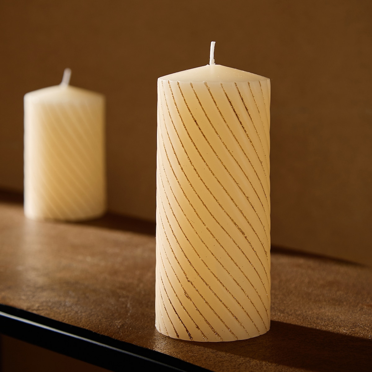 Vela taco Rizada Navidad Crudo-1