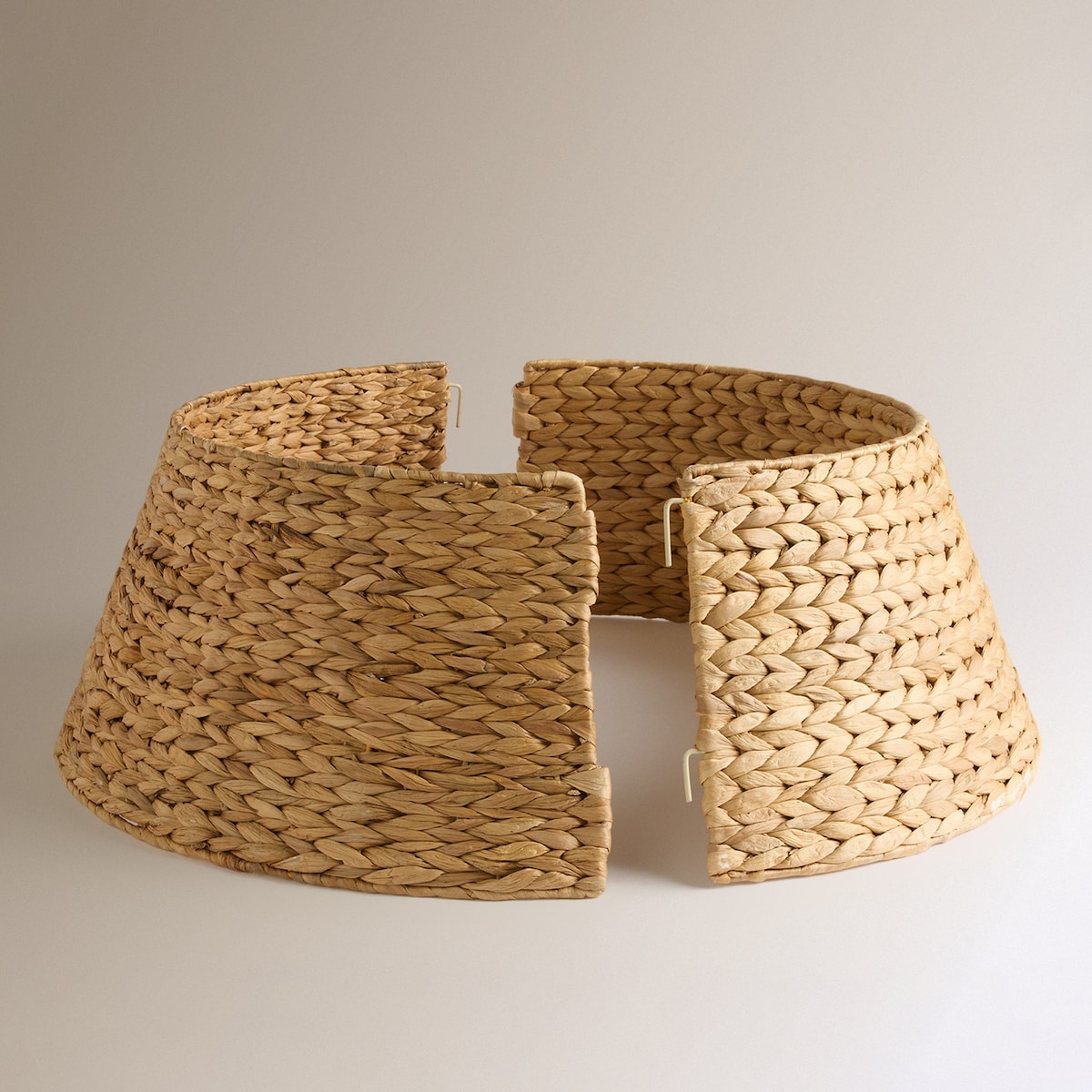 Base de árbol desmontable Fibra natural Navidad El Corte Inglés Natural-2