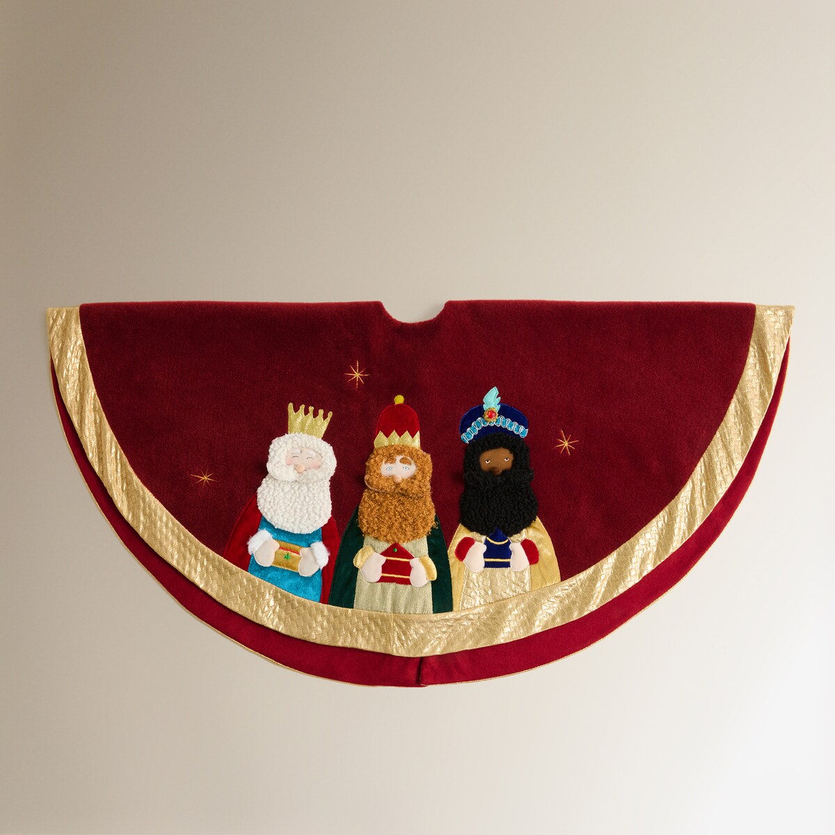 Base para árbol Reyes Magos Navidad Multicolor-2