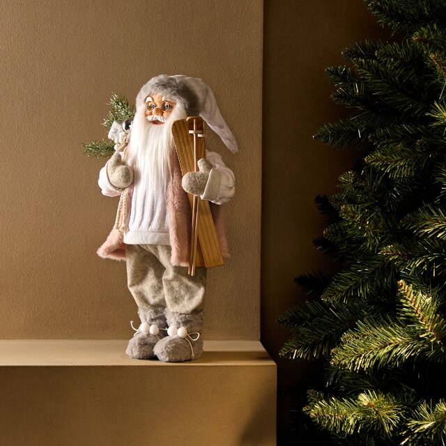 Imagen 0 de Muñeco Papá Noel con esquís y regalos Navidad El Corte Inglés