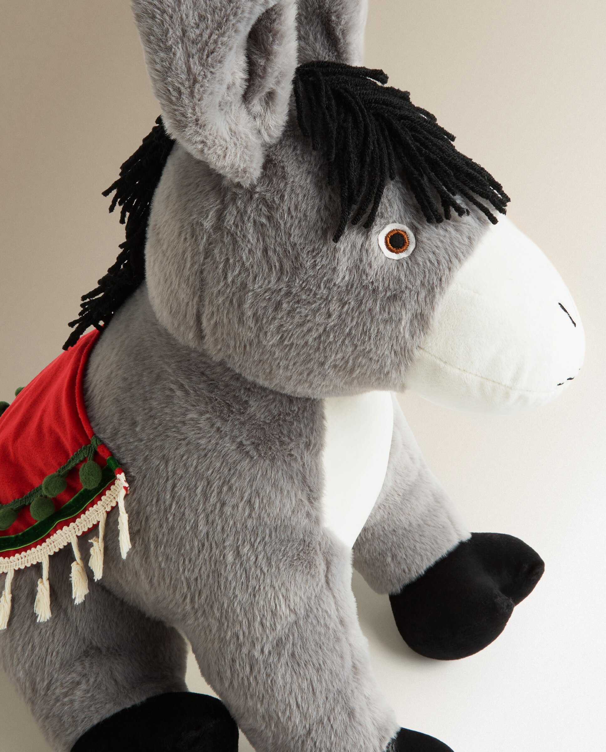 Muñeco Mula Navidad - Gris Gris-3