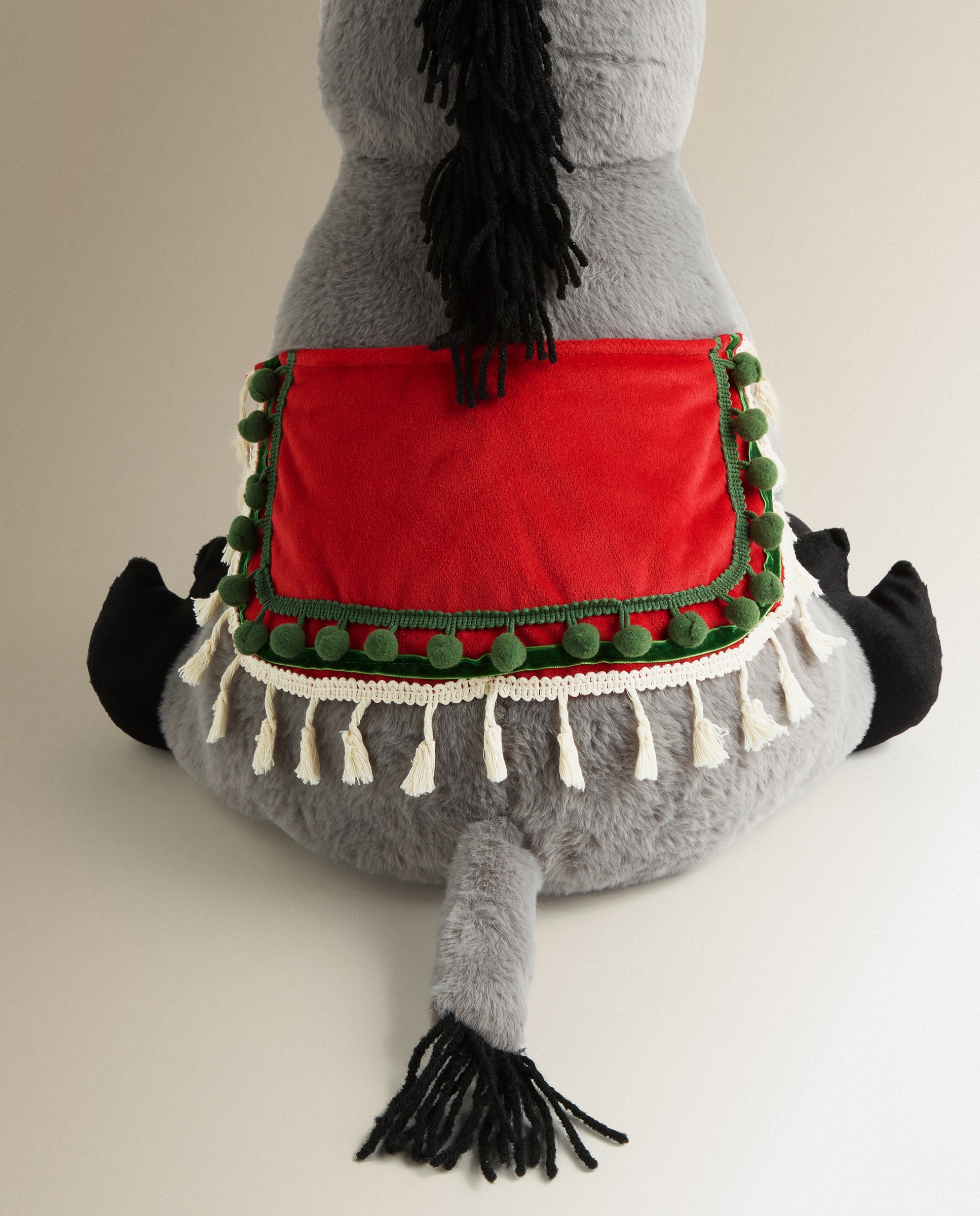 Muñeco Mula Navidad - Gris Gris-4