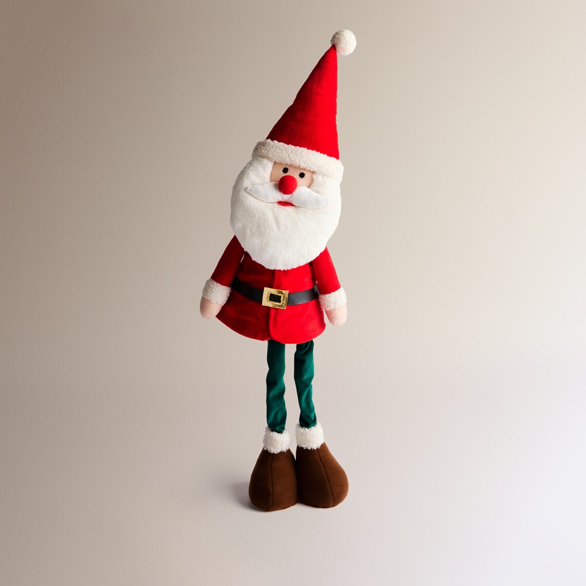 Muñeco Papá Noel bailongo Navidad Rojo-4