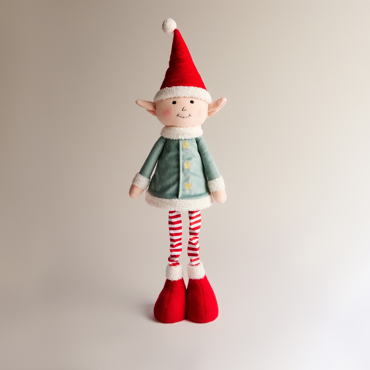 Muñeco Elfo bailongo Navidad Verde-2