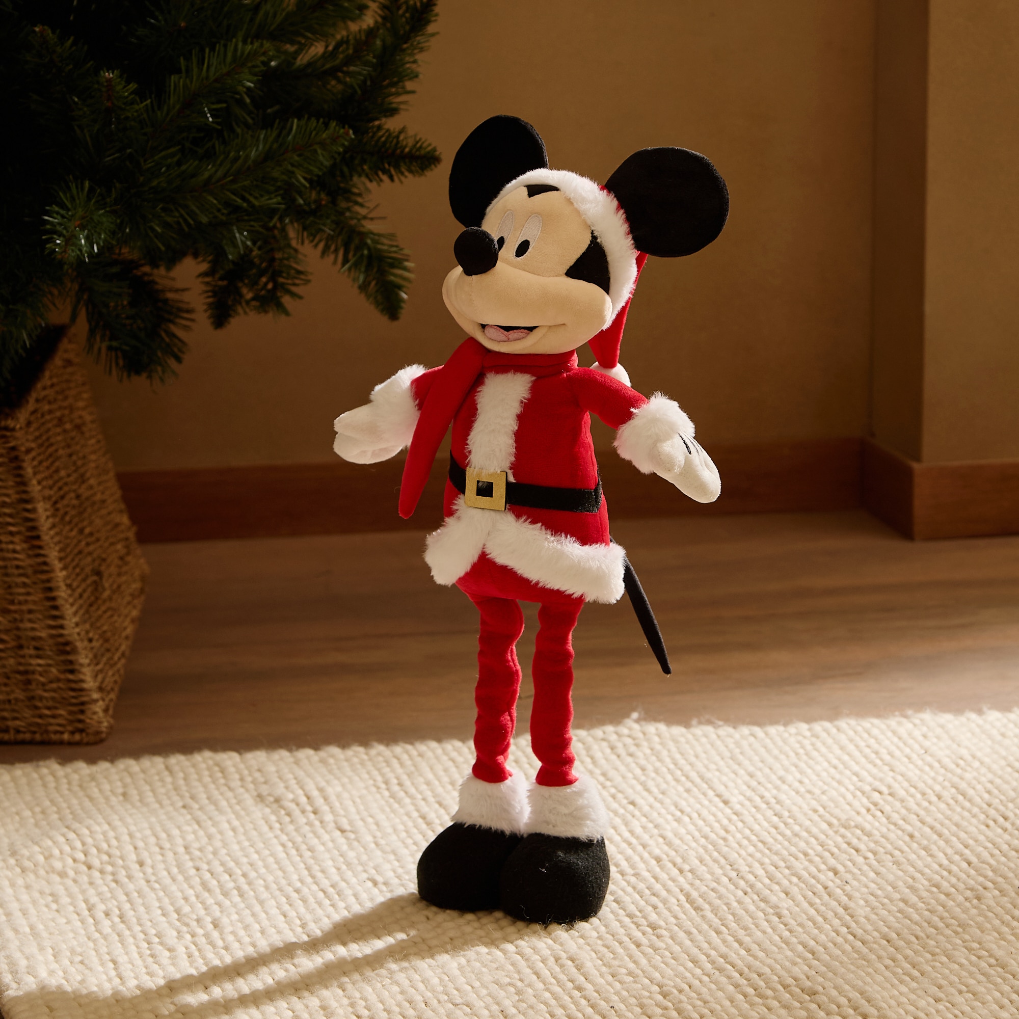 Imagem 0 de Boneco Mickey Mouse Disney com Pernas Extensíveis Natal