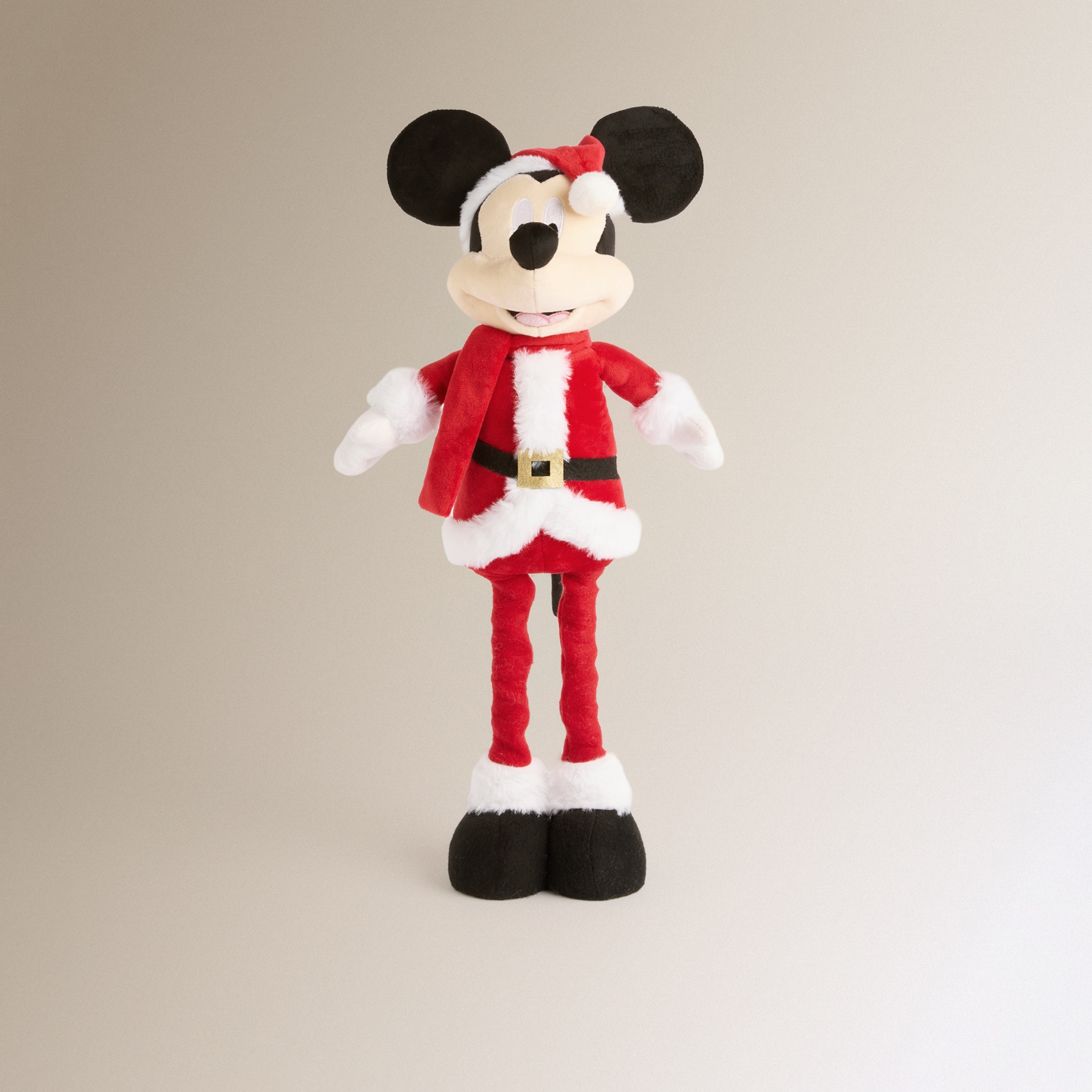 Boneco Mickey Mouse Disney com Pernas Extensíveis Natal Vermelho-3