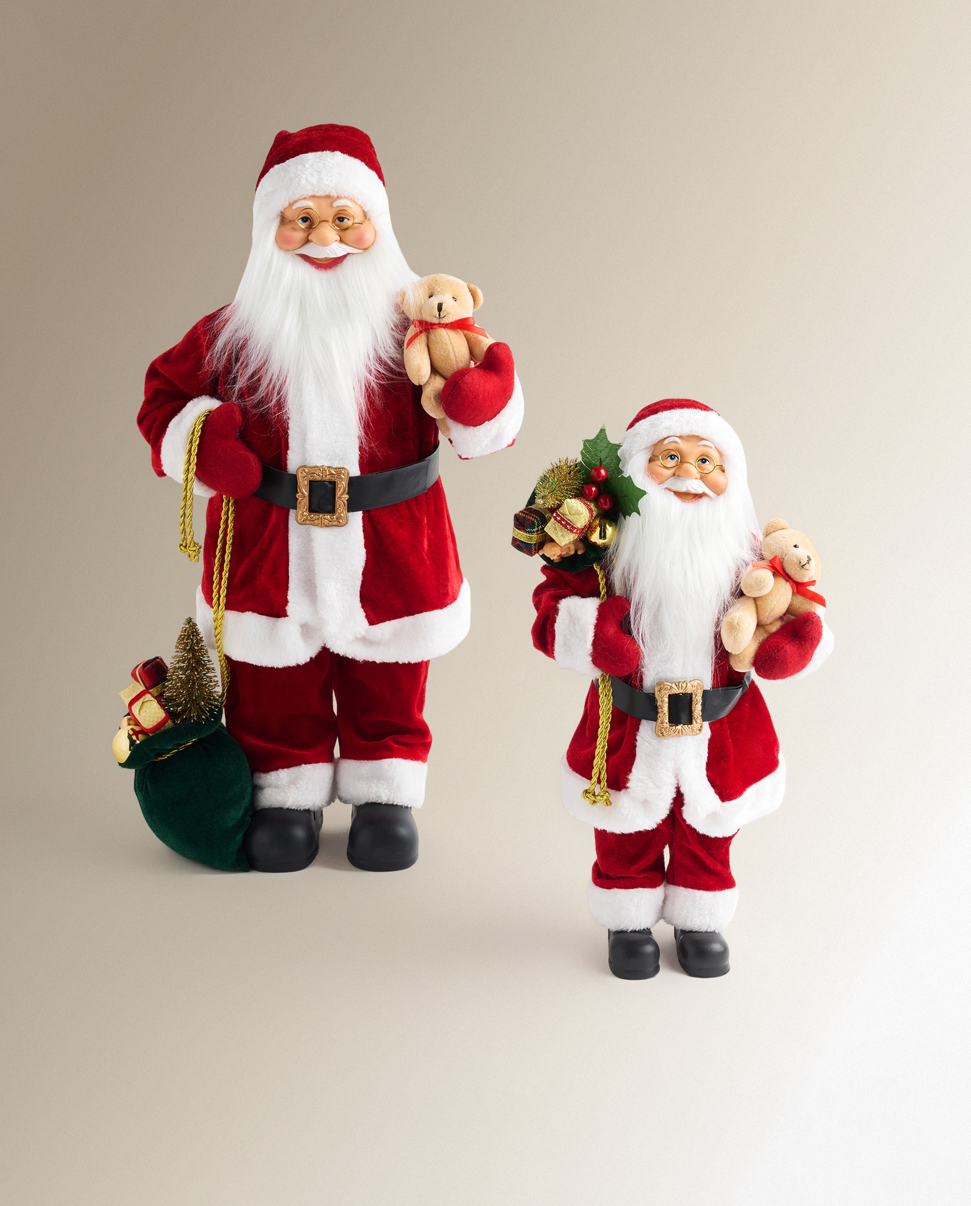 Boneco Pai Natal com Presentes Vermelho-4