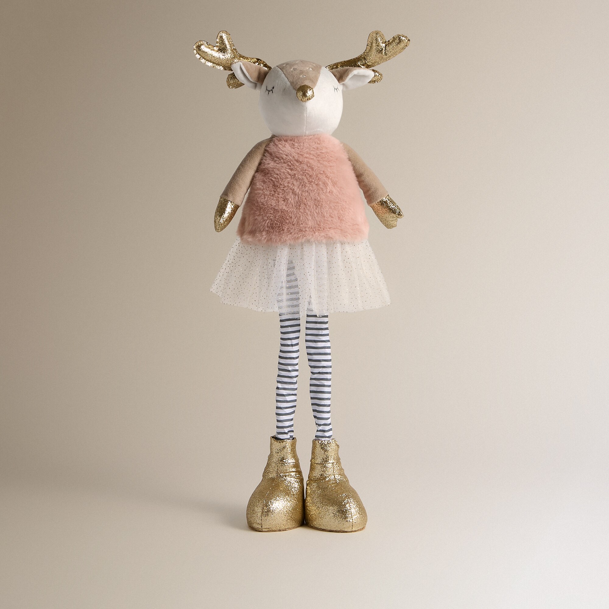 Boneco Rena com Pernas Extensíveis Rosa-2