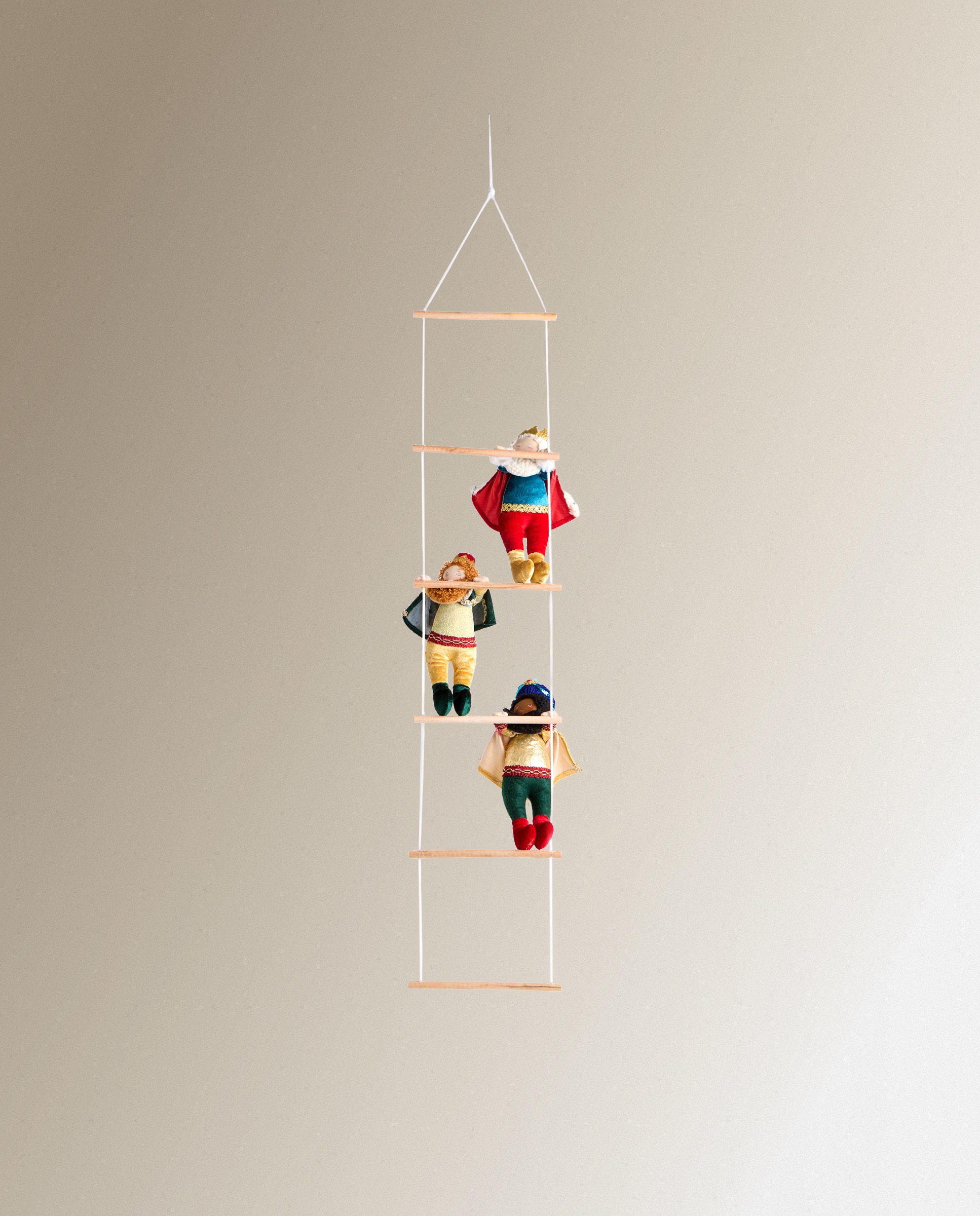 Muñecos Reyes Magos trepadores Navidad - Multicolor Multicolor-2