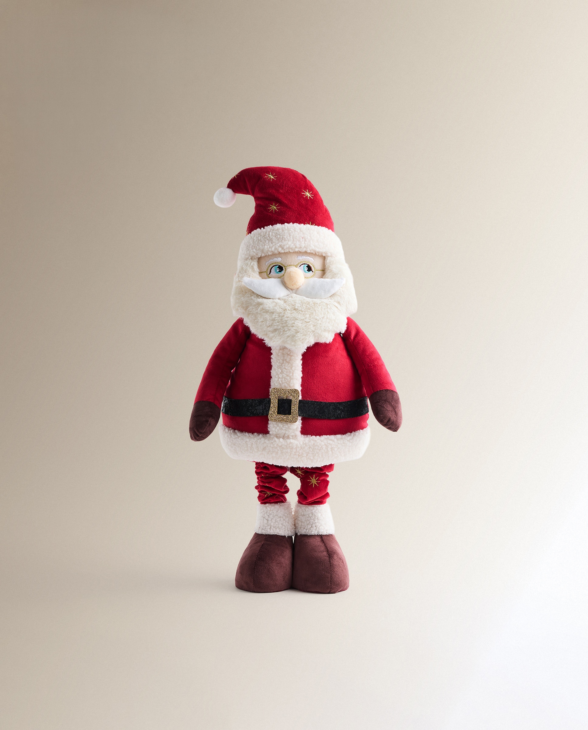 Boneco Pai Natal com Pernas Extensíveis Vermelho-3