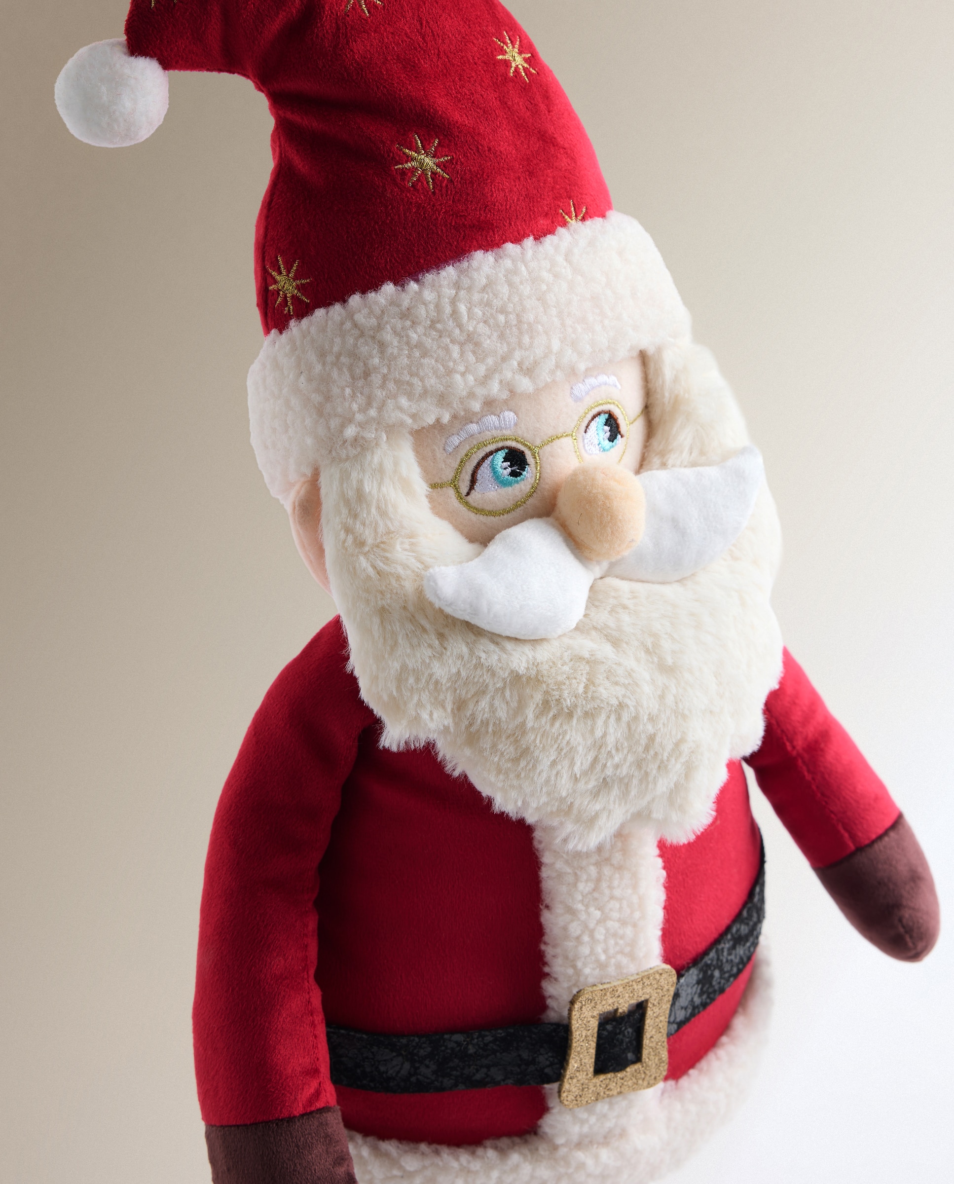 Boneco Pai Natal com Pernas Extensíveis Vermelho-4