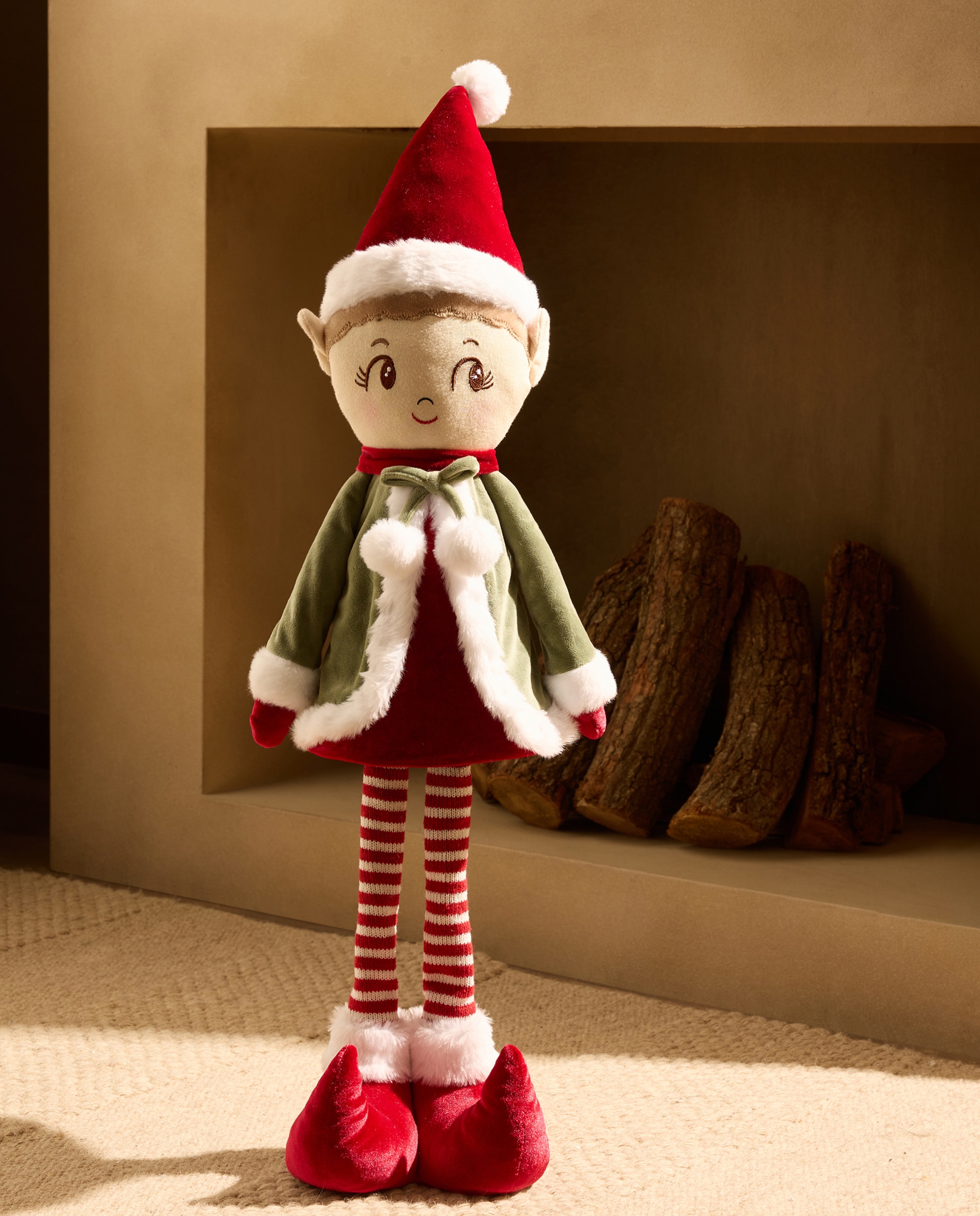 Muñeco Elfo niño bailongo Navidad - Multicolor Multicolor-1