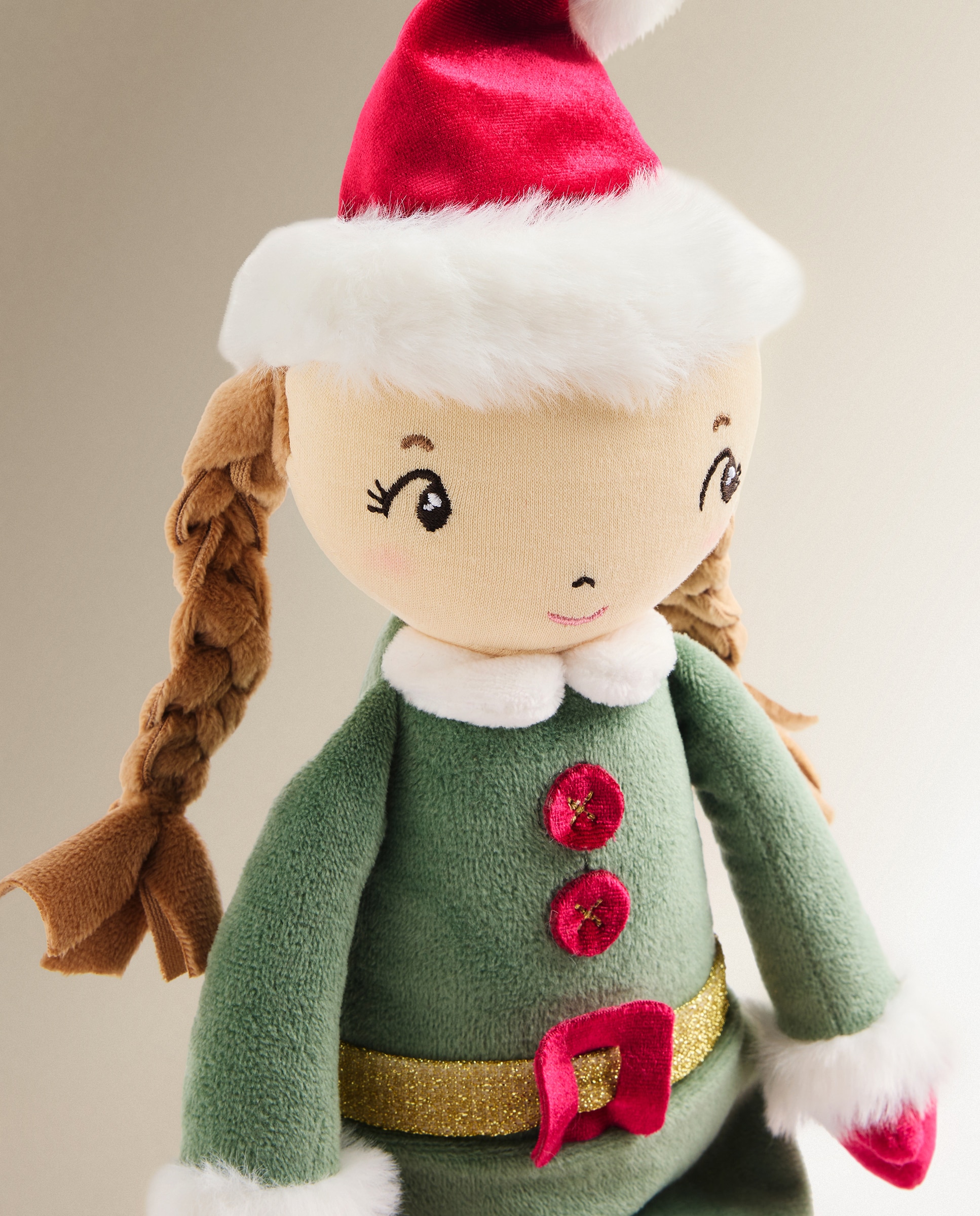 Boneco Elfa Natal Multicolor-2