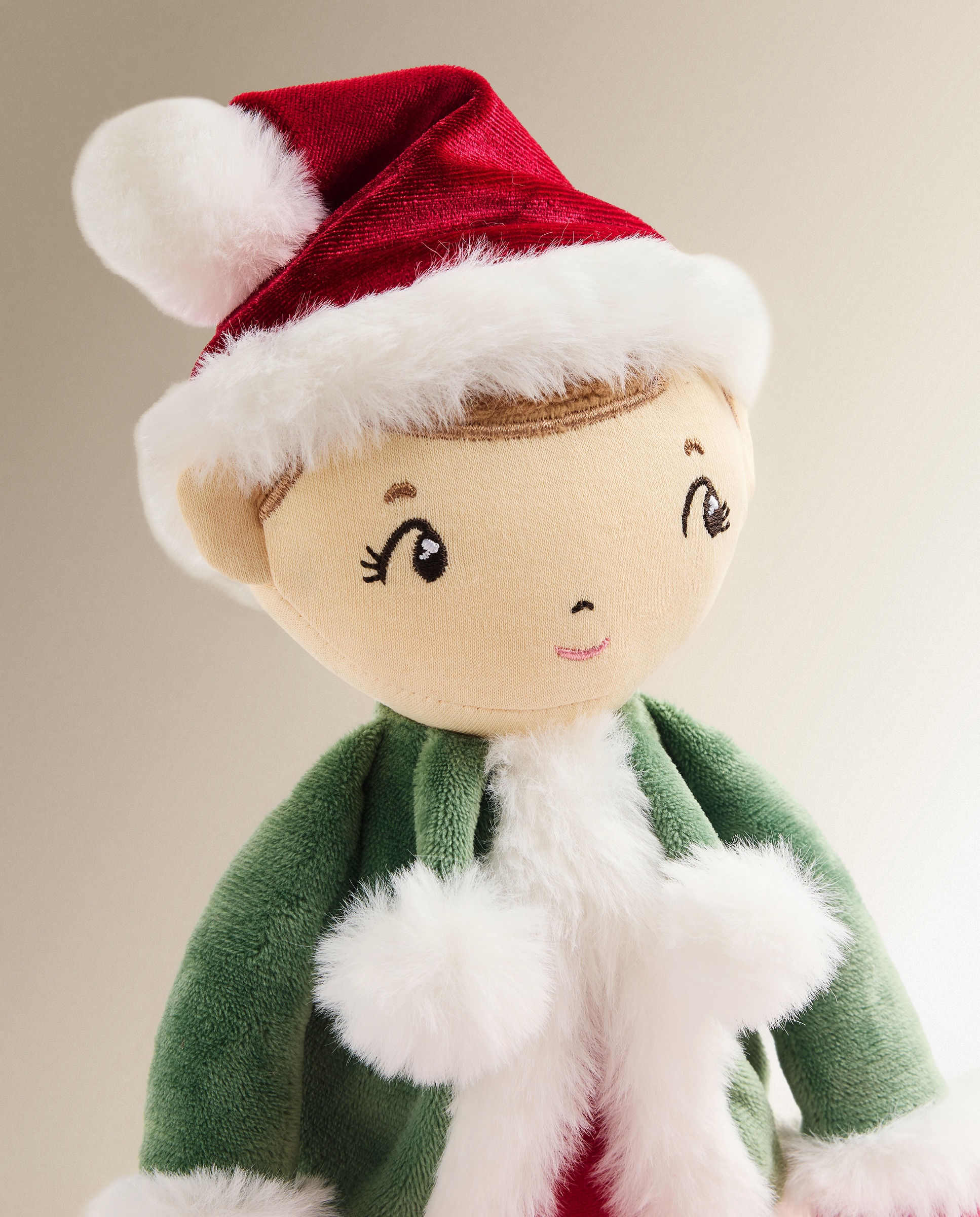 Boneco Elfo Natal Multicolor-3