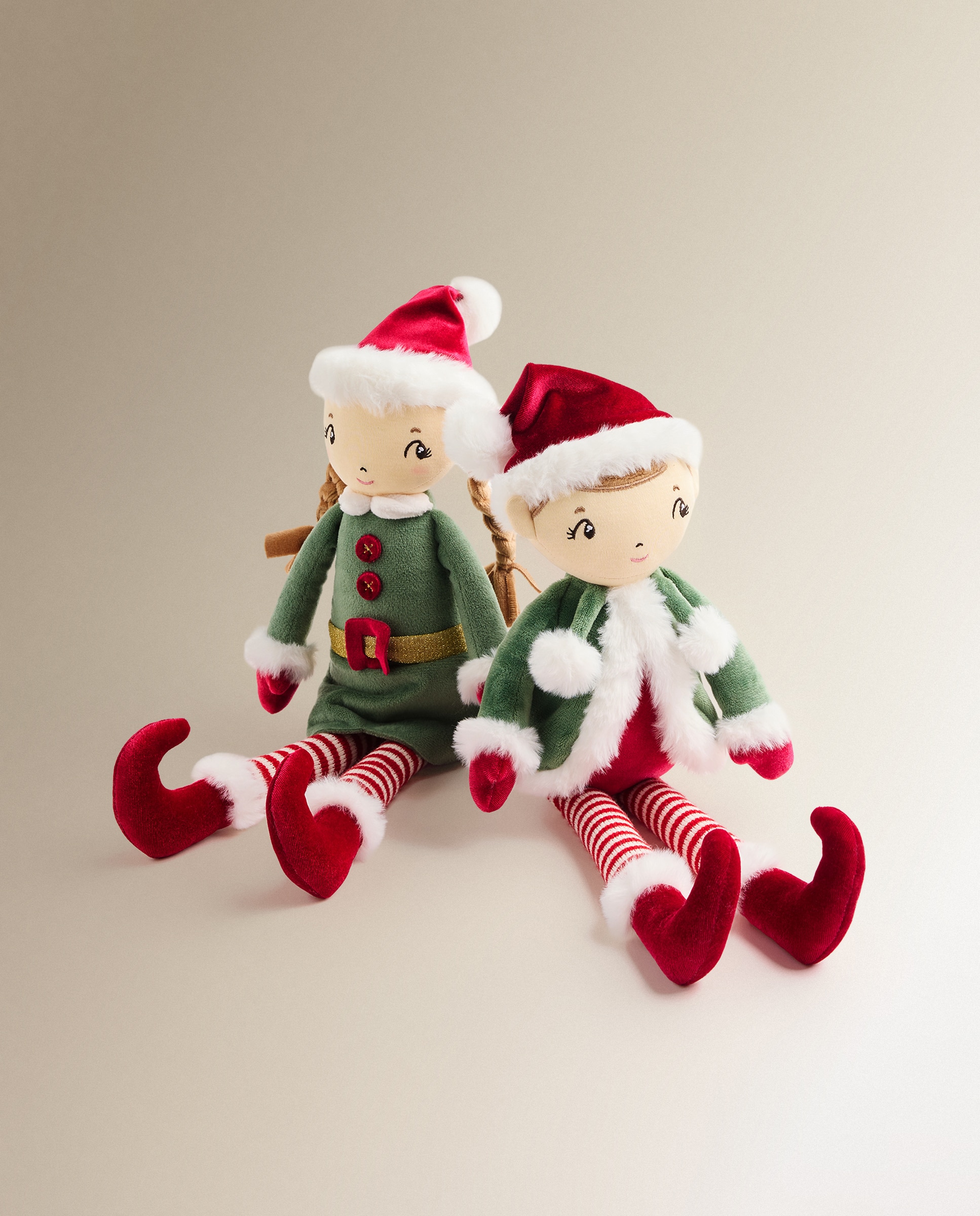 Boneco Elfo Natal Multicolor-4