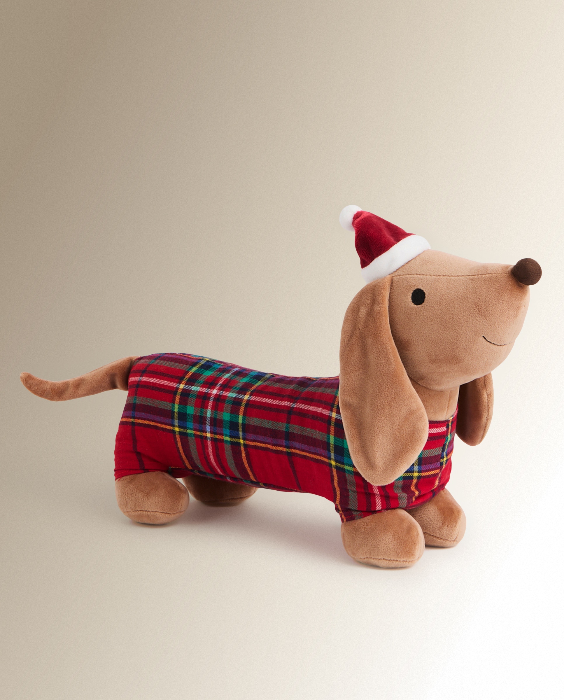 Boneco Cão com Pijama Natal Multicolor-2