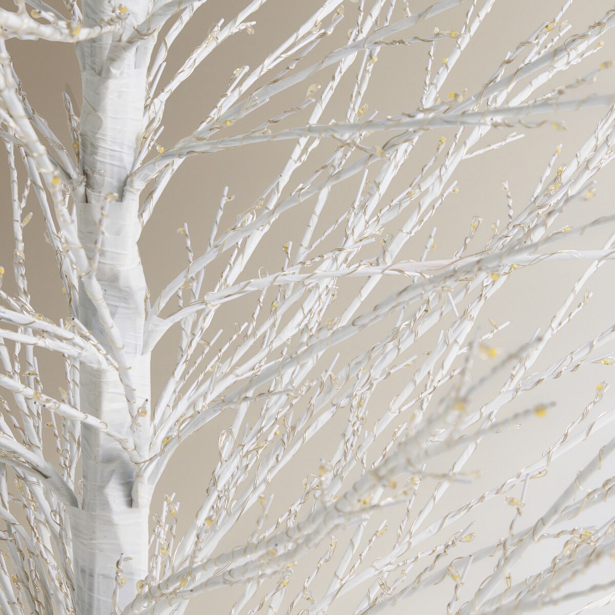 Árbol de suelo contemporáneo con luz LED para exterior Posets Navidad El Corte Inglés Blanco-3