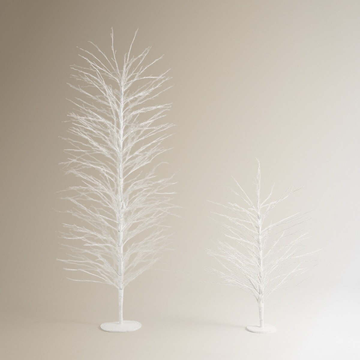 Árbol de suelo contemporáneo con luz LED para exterior Posets Navidad El Corte Inglés Blanco-6