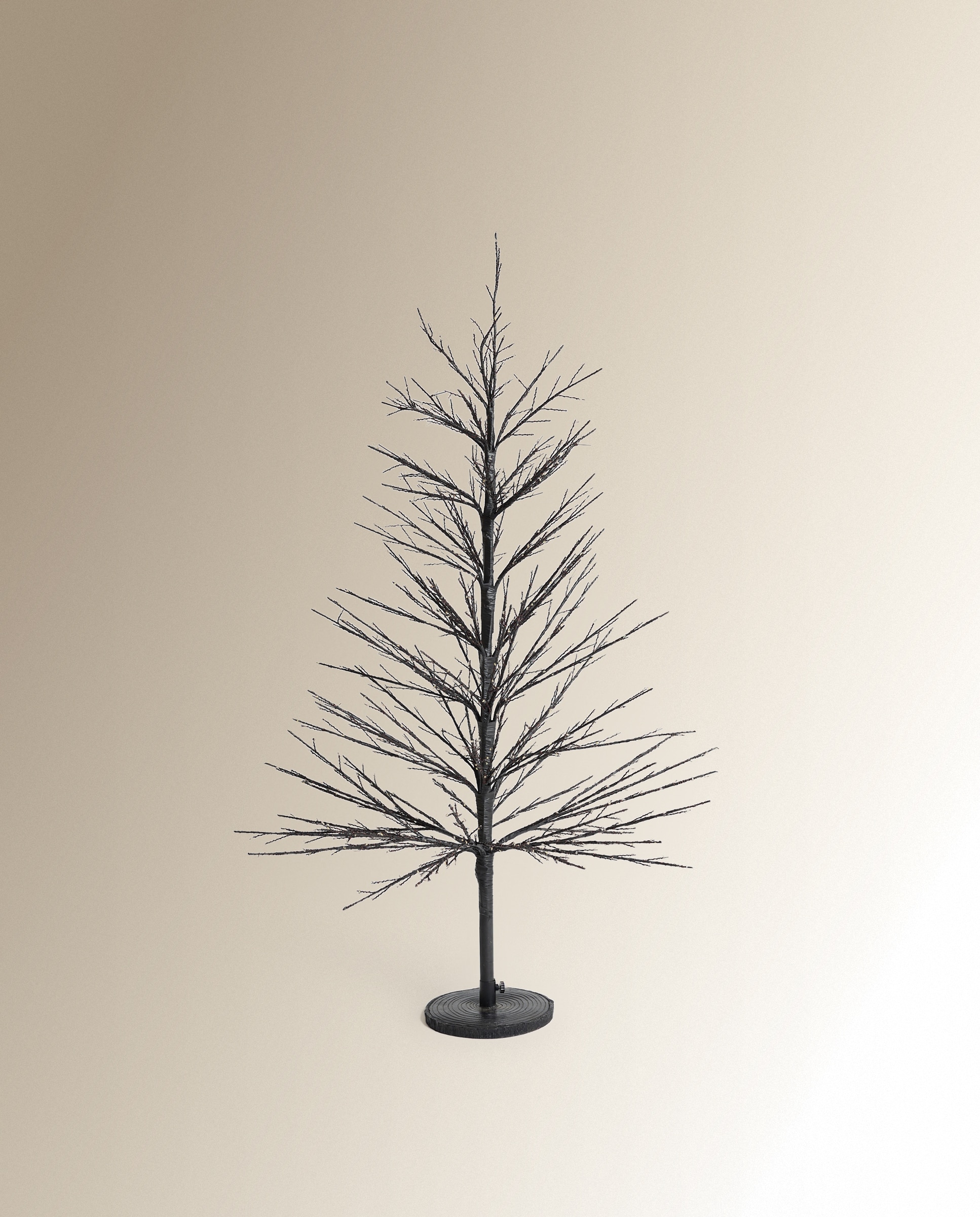 Árvore de Natal com Luz LED Malmo Preto-2
