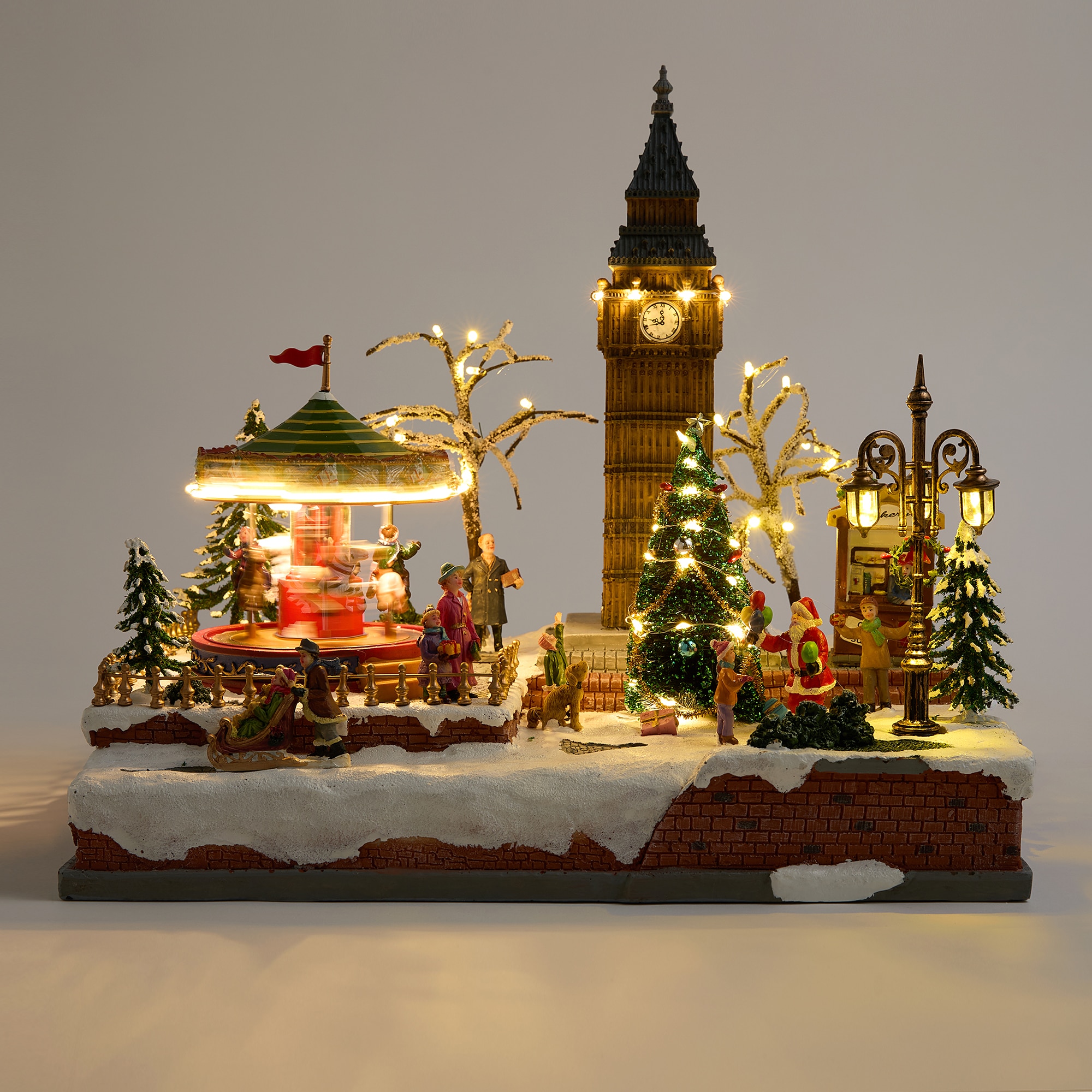 Imagem 0 de Big Ben Londres com 78 Luzes LED Aldeia Natalícia em Miniatura