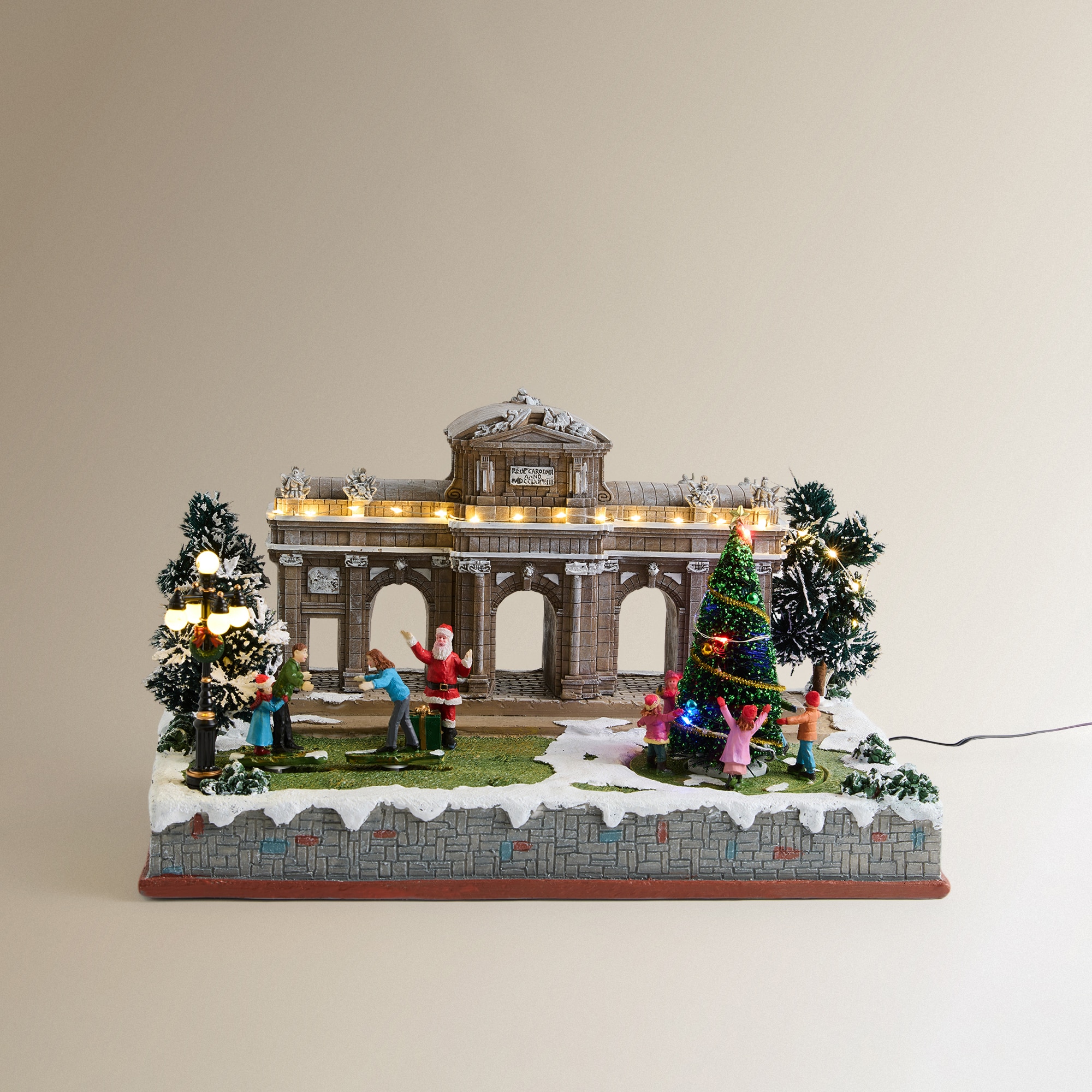 Imagem 0 de Puerta de Alcalá Madrid com 44 Luzes LED Aldeia Natalícia em Miniatura