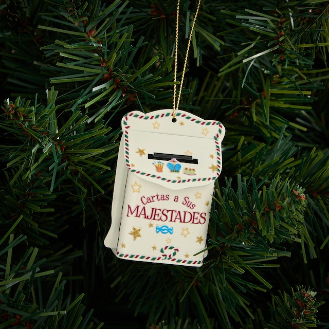 Imagen 0 de Colgante de metal Buzón Reyes Magos Navidad