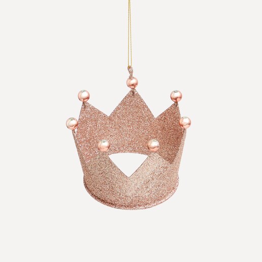 Colgante de metal Corona Glitter Navidad El Corte Inglés