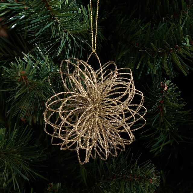 Colgante de metal Flor Navidad El Corte Inglés