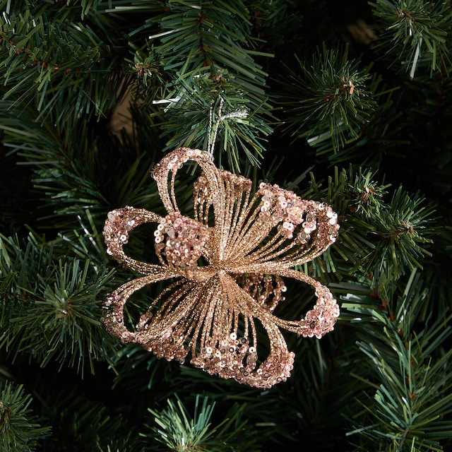 Imagen 0 de Colgante de metal Flor strass Navidad El Corte Inglés