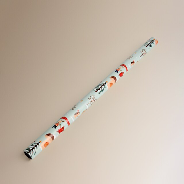 Papel de regalo Animalitos Navidad