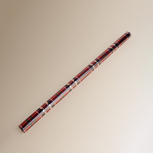 Papel de regalo Tartán Navidad