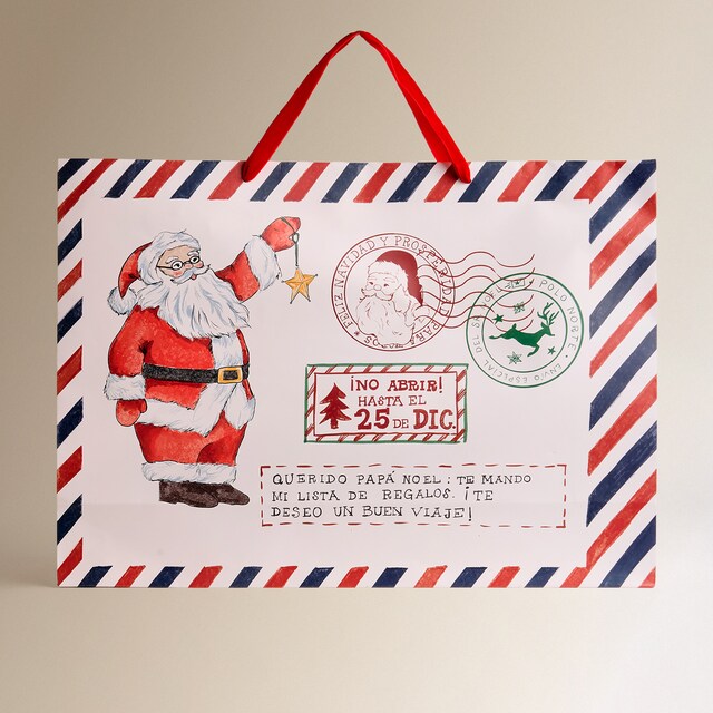 Bolsa de regalo  XXL Papá Noel Navidad