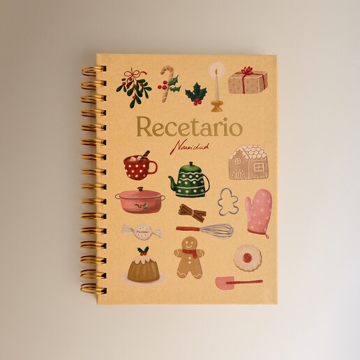 Libreta de recetas Navidad