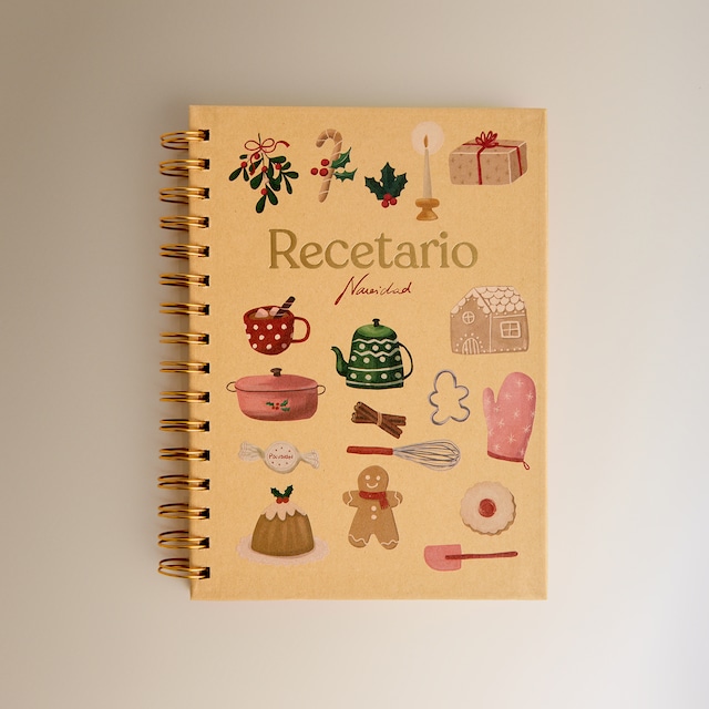 Imagen 0 de Libreta de recetas Navidad