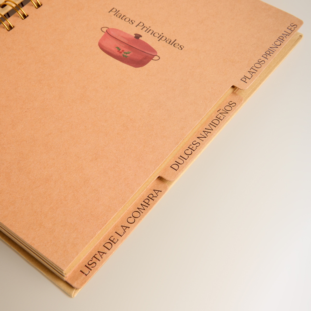Libreta de recetas Navidad Multicolor-3