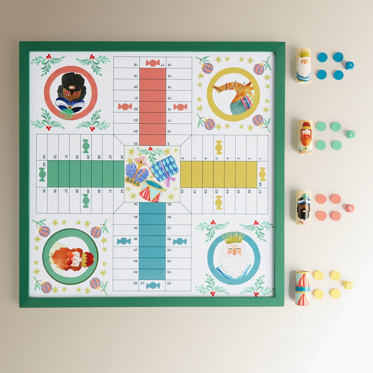 Parchís Reyes Magos Navidad Multicolor-1