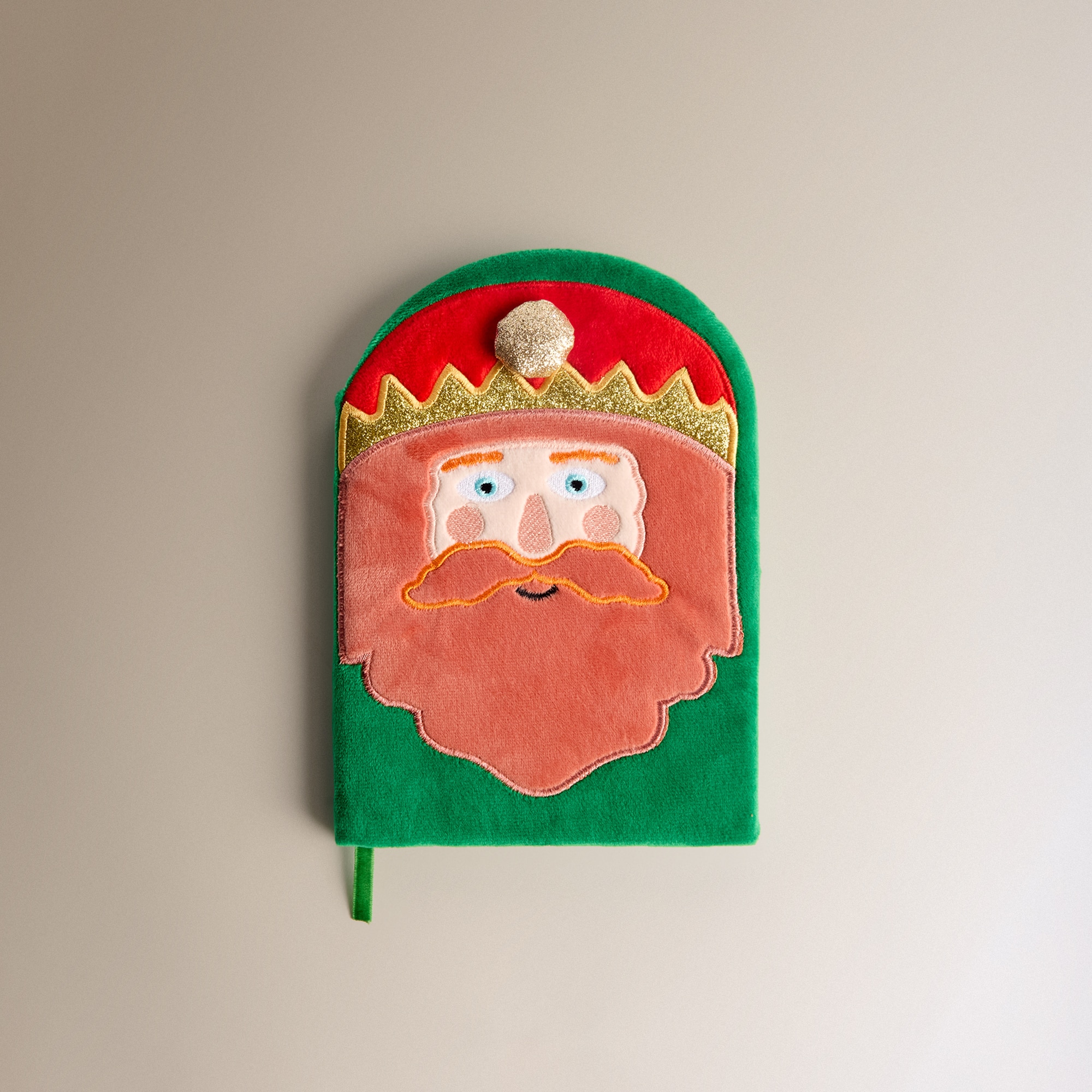 Imagen 1 de Libreta de peluche Gaspar Navidad Multicolor