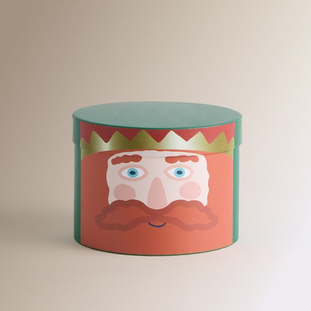 Imagem 0 de Caixa Redonda de Presente Gaspar Natal