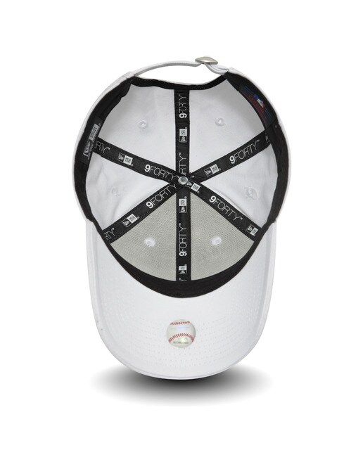 Imagen 2 de Gorra de mujer 9FORTY New York Yankees MLB New Era - Blanco Blanco