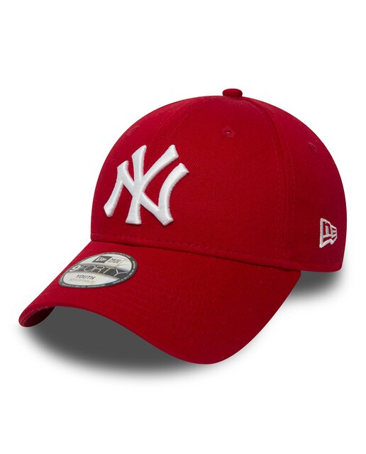 Gorra de niños 9FORTY New York Yankees MLB New Era - Rojo Rojo-1