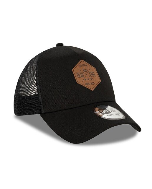 Imagen 2 de Gorra 9FORTY Trucker Heritage Patch New Era - Negro Negro