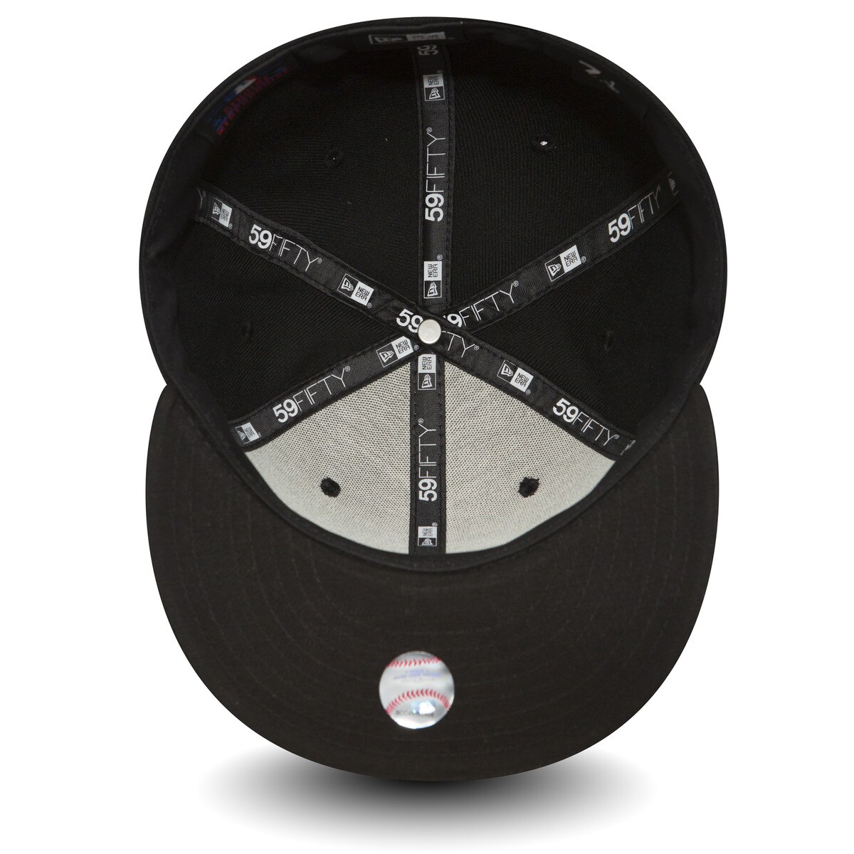 Imagen 2 de Gorra Los Angeles Dodgers 59FIFTY League Essential New Era - Negro Negro