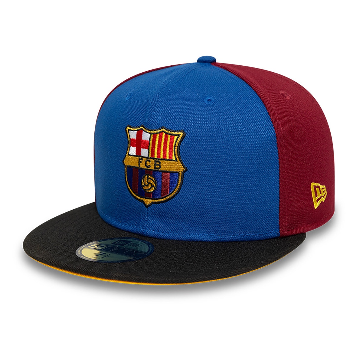 Imagen 1 de Gorra 59FIFTY® Fitted FC Barcelona  New Era Rojo oscuro